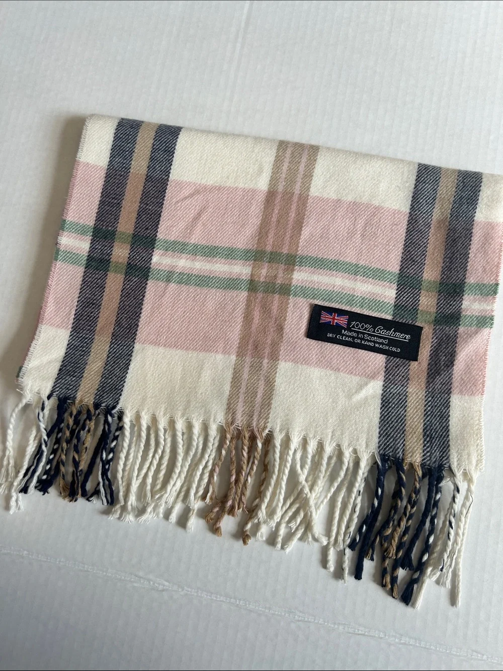 Made in Scotland 100% Cashmere Scarf